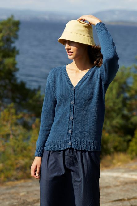 Hovedbilde 371-4 Daisyjakke oppskrift