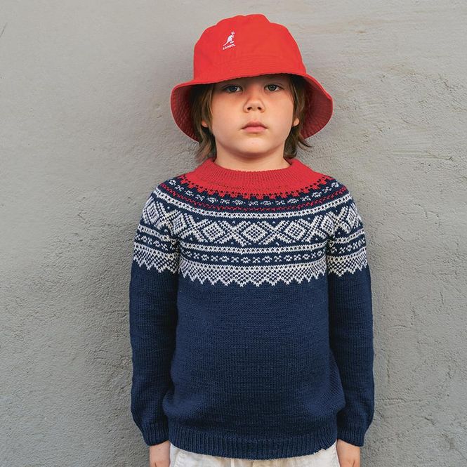 Hovedbilde Marius genser Junior (i Babyull Lanett)