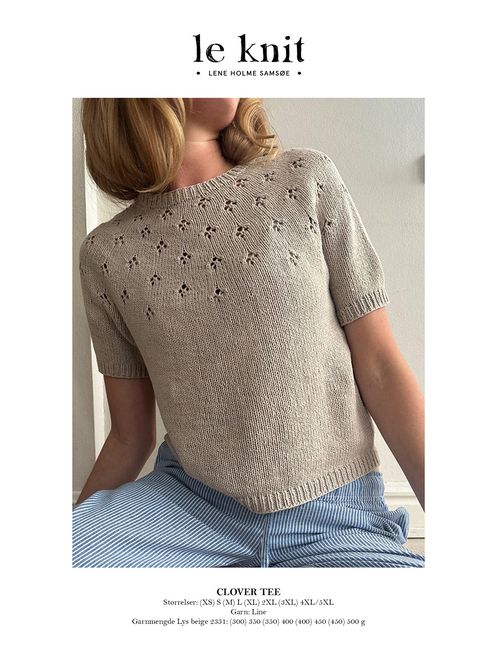 Hovedbilde LHS-33 Clover Tee oppskrift