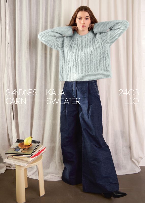 Enkeltoppskrift / 2403 DIY / Nr. 10 Kaja sweater