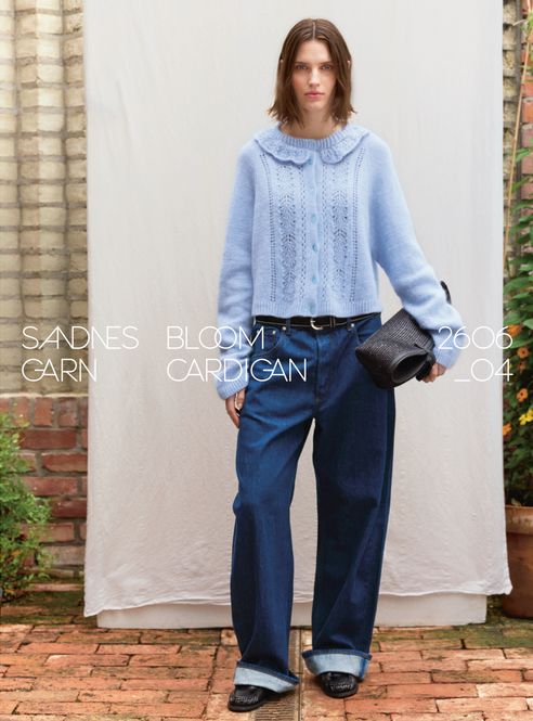 Hovedbilde 2606 DIY Nr. 4 Bloom Cardigan