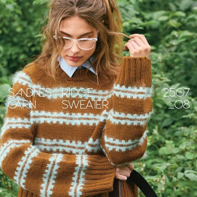 Hovedbilde Enkeltoppskrift / 2507 DIY Ridge Sweater / Nr. 8