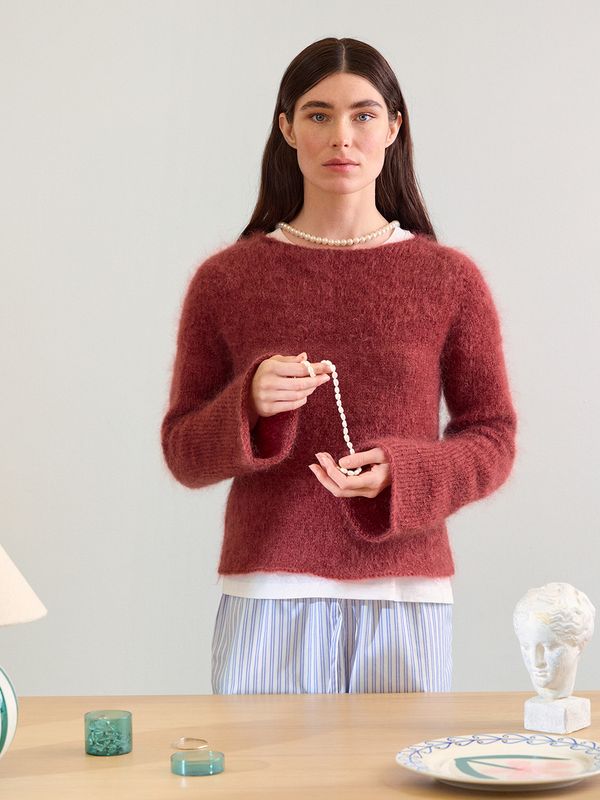 2602 DIY Nr. 4 Lyra Sweater oppskrift