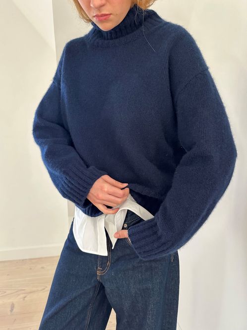 Hovedbilde  LHS-95 Note Sweater oppskrift