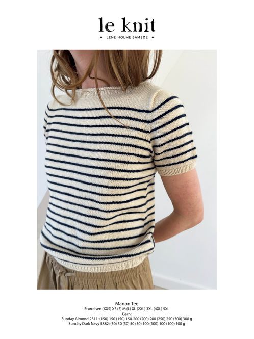 Hovedbilde LHS-100 Manon Tee oppskrift