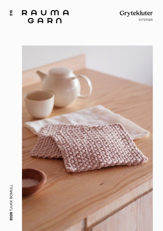 519 Grytekluter i Tjukk Bomull oppskrift