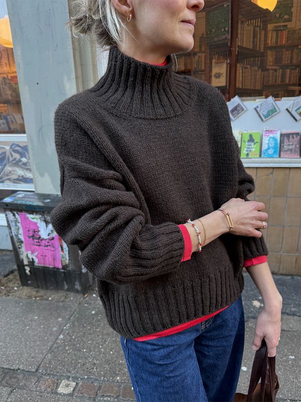 PK-303 Hannah Sweater O-neck oppskrift