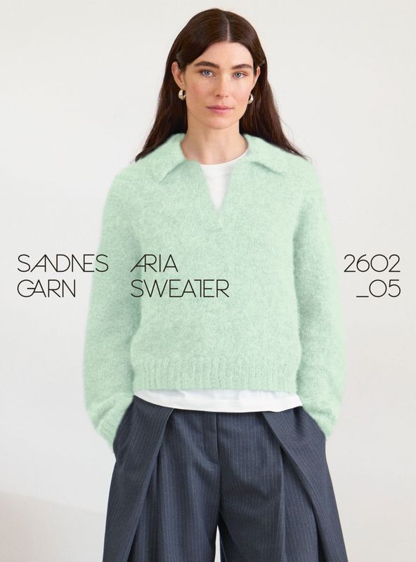  2602 DIY Nr. 5 Aria Sweater oppskrift