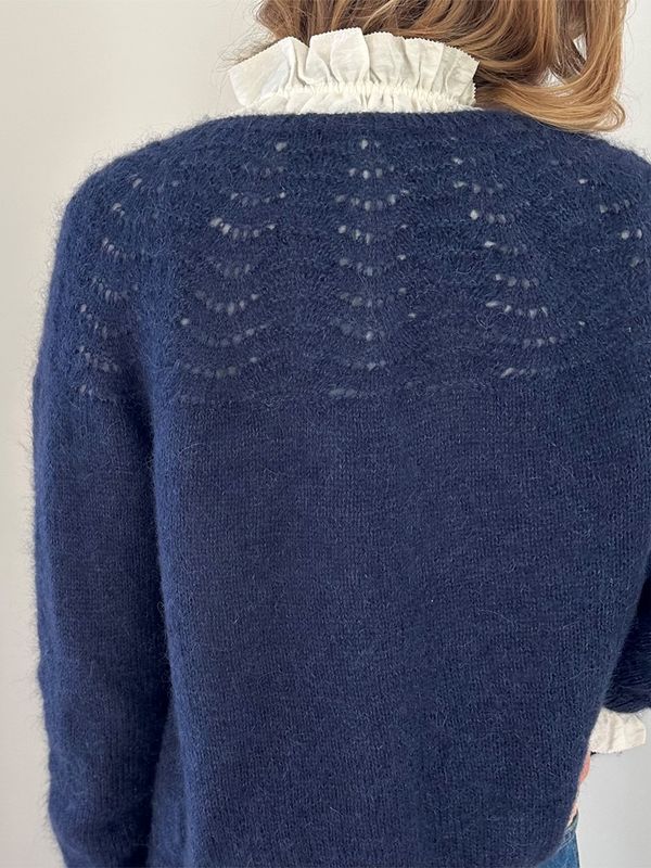 LHS-98 Peacock Cardigan fine oppskrift
