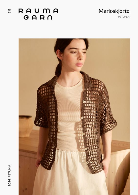 516 Marloskjorte oppskrift