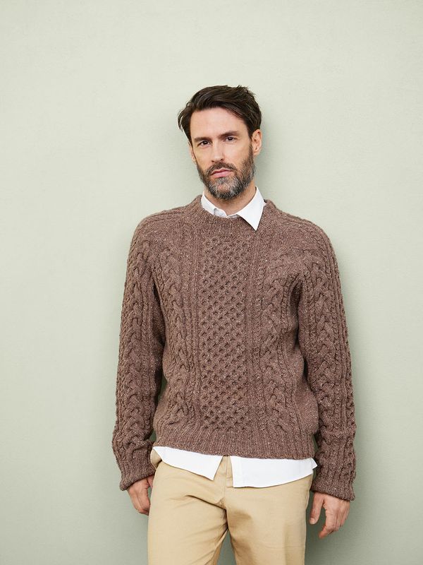 Wilbur genser herre 2214 Tweed / Nr. 3  oppskrift