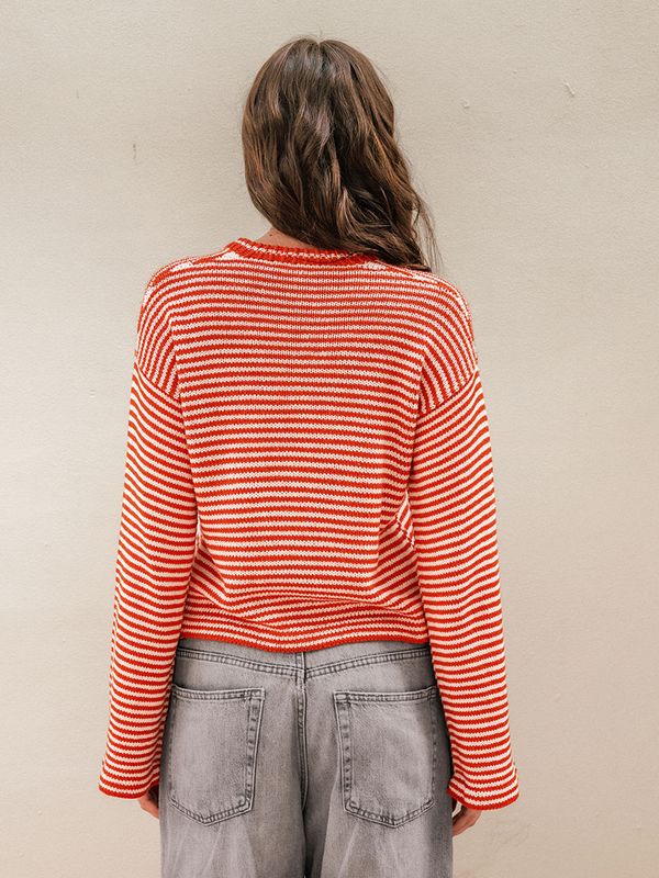  2504  Nr. 2 Cleo sweater oppskrift