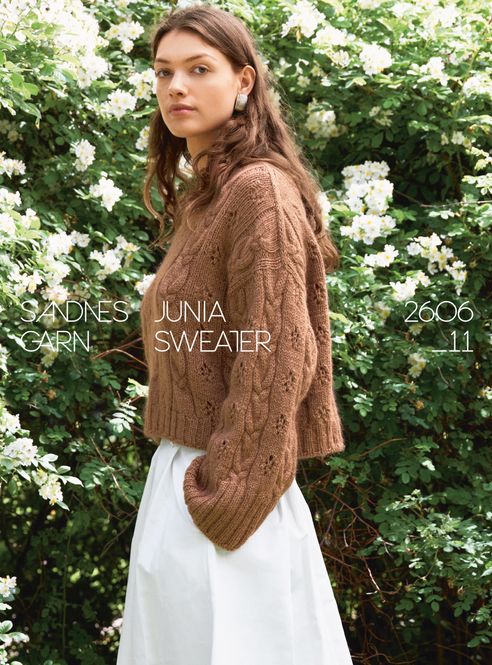 Hovedbilde  2606 DIY Nr. 11 Junia Sweater oppskrift