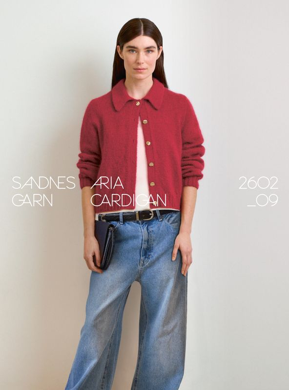 2602 DIY / Nr. 9 Aria Cardigan oppskrift
