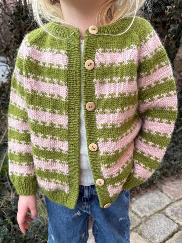 PK-276 Key Cardigan Junior oppskrift