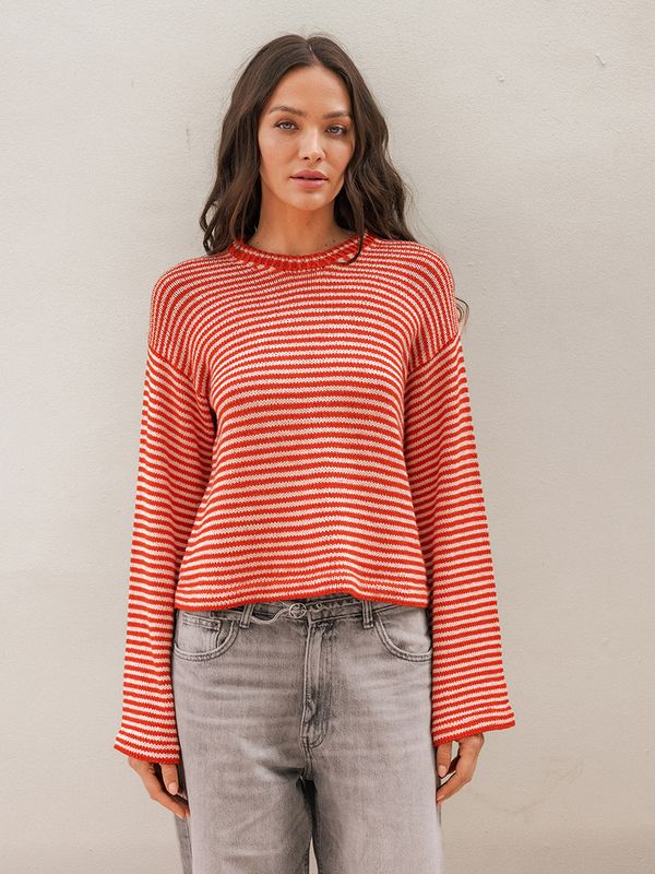  2504  Nr. 2 Cleo sweater oppskrift