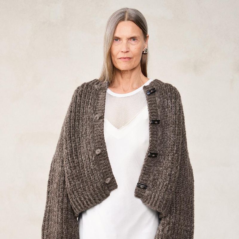 2507 DIY  Nr. 4  Chunky Jacket oppskrift