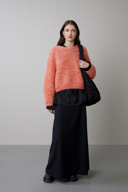 Hovedbilde Osamu rillegenser (Oransje)
